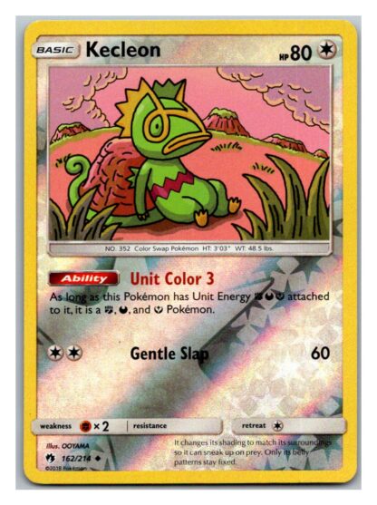 Kecleon 162/214 Lost Thunder (Reverse Holo) (Exc Condition)