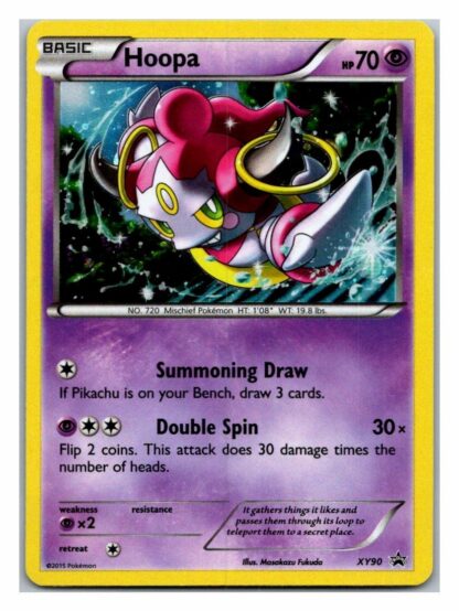 Hoopa XY90 Promo (Holo) (Exc Condition)