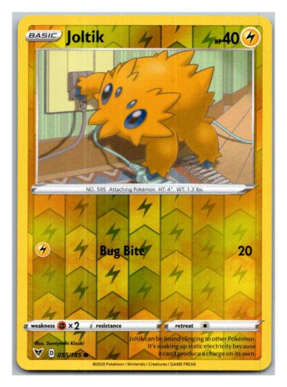 Joltik 55/185 Vivid Voltage (Reverse Holo) (NM-Exc Condition)