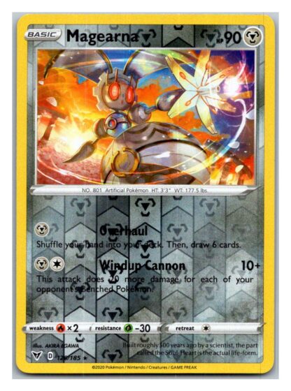 Magearna 128/185 Vivid Voltage (Reverse Holo) (NM-Exc Condition)