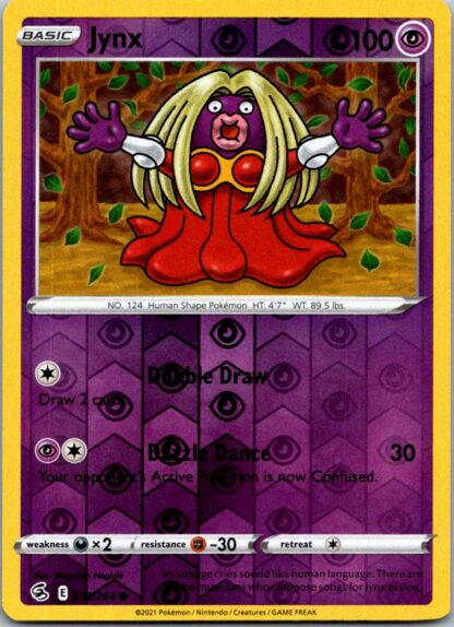 Jynx 112/264 Fusion Strike (Reverse Holo) (NM-Exc Condition)