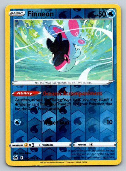 Finneon 40/196 Lost Origin (Reverse Holo) (NM-Exc Condition)