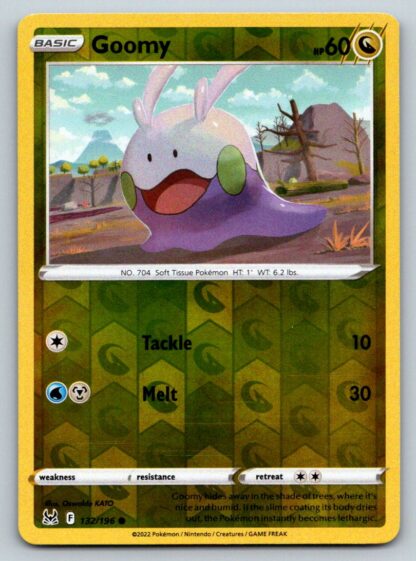 Goomy 132/196 Lost Origin (Reverse Holo) (NM-Exc Condition)