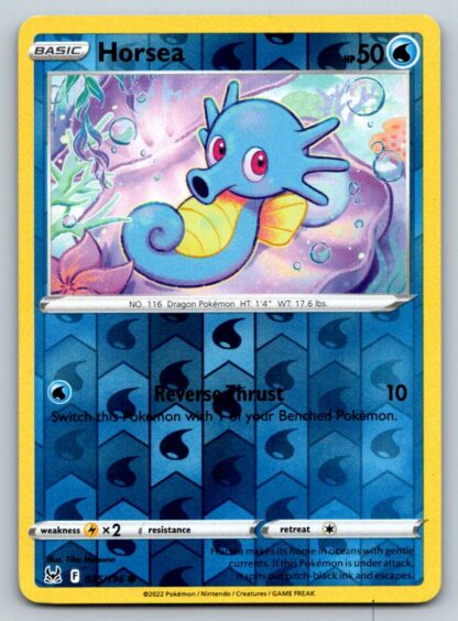 Horsea 35/196 Lost Origin (Reverse Holo) (NM-Exc Condition)