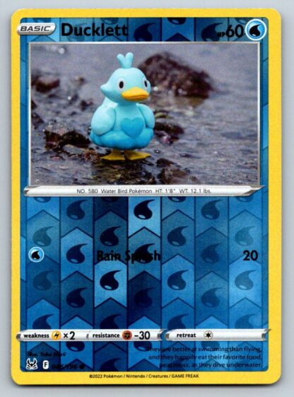 Ducklett 46/196 Lost Origin (Reverse Holo) (NM-Exc Condition)