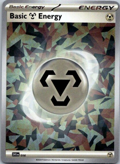 Metal Energy SVE 016 (Cracked Ice Holo Promo) (NM-Exc Condition)