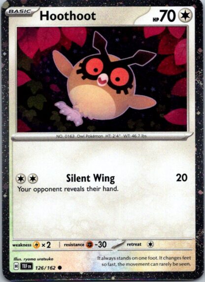 Noctowl 127/162 Temporal Forces (Promo Holo) (NM-Exc Condition)